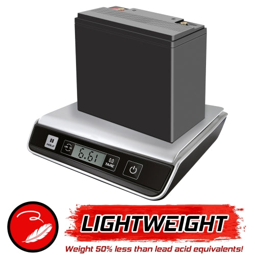 12V 18Ah LiFePO4 Lithium Battery – Deep Cycle, 3000+ Cycles, 20A BMS for Fish Finder, Scooter, UPS, Power Wheels, Solar, Marine Use