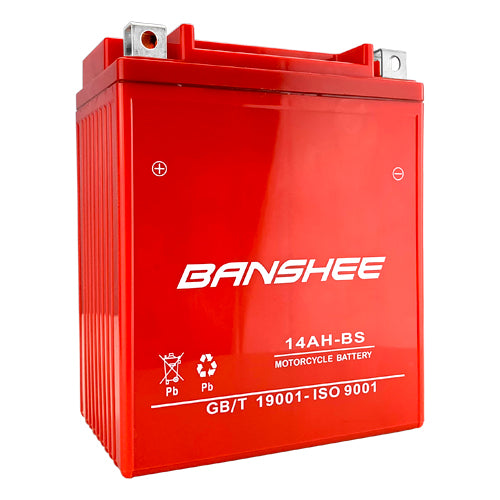 Banshee Replacement for Yuasa YTX14AH-BS Battery 235CCA