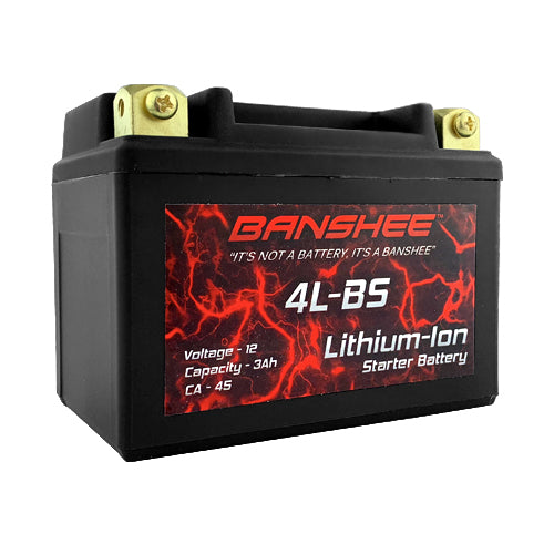 LiFEPO4 4L-BS Sealed Motorcycle Starter Battery
