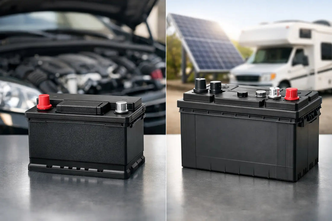 Starting Battery vs Deep Cycle: Key Differences