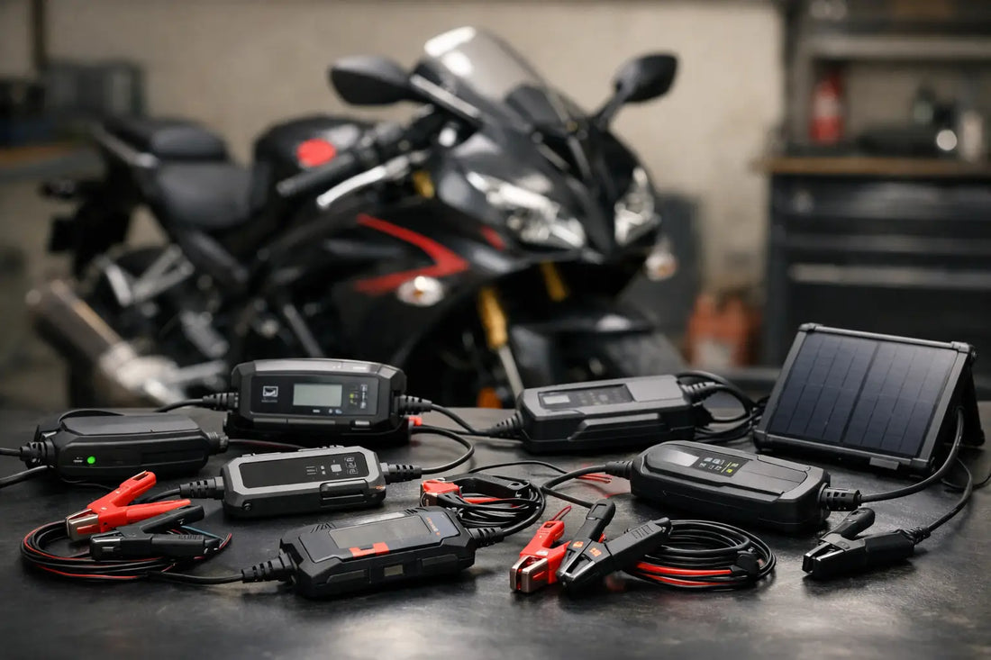 8 Best Battery Chargers for Motorcycles Today