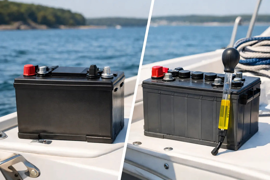 AGM vs Flooded Marine Battery - Which Wins?