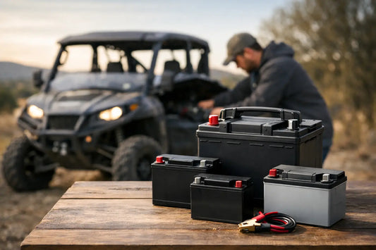 How to Pick a UTV Battery That Won't Quit
