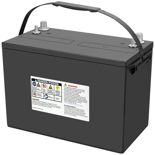 Banshee Group 27 AGM Marine Battery – 730CCA Sealed Deep Cycle for Boats & Trolling Motors