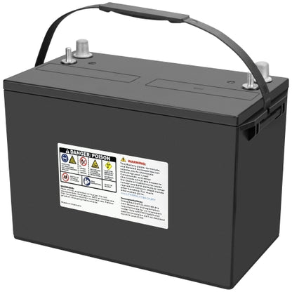 Banshee Group 27 AGM Marine Battery – 730CCA Sealed Deep Cycle for Boats & Trolling Motors