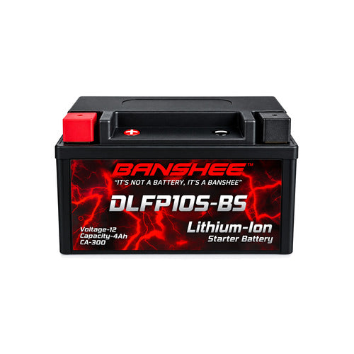 Banshee YTXZ10S LiFePO4 Lithium Motorcycle Battery – 12V Lightweight Replacement for Sport Bikes