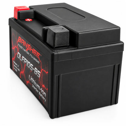 Banshee YTXZ10S LiFePO4 Lithium Motorcycle Battery – 12V Lightweight Replacement for Sport Bikes