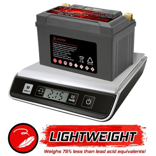 Banshee YTXZ10S LiFePO4 Lithium Motorcycle Battery – 12V Lightweight Replacement for Sport Bikes