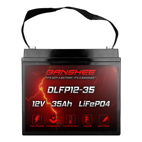 12V 35AH Rechargeable Deep Cycle Lithium Battery BLPFM12-35 UB12350