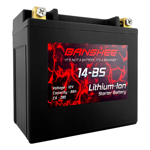 YTX14-BS LiFEPO4 Motorcycle Battery