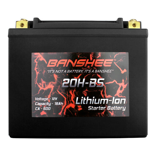 YTX20-BS Banshee LiFEPO4 Motorcycle Battery