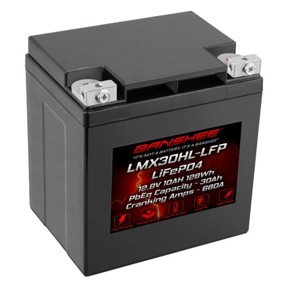 LiFEPO4 30L-BS Sealed Starter Motorcycle Battery