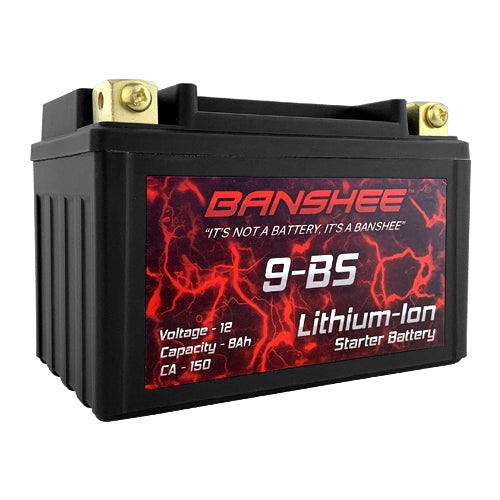 LiFEPO4 9-BS Sealed Motorcycle Starter Battery